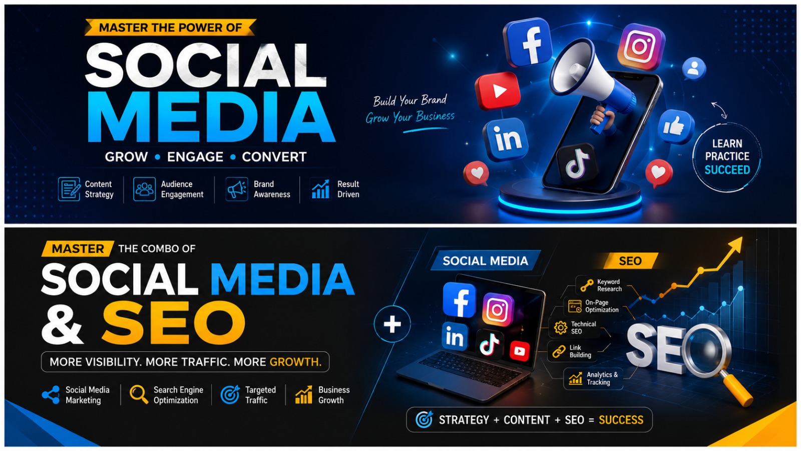 Digital Marketing + SEO + Social Media